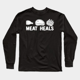 Meat Heals Long Sleeve T-Shirt